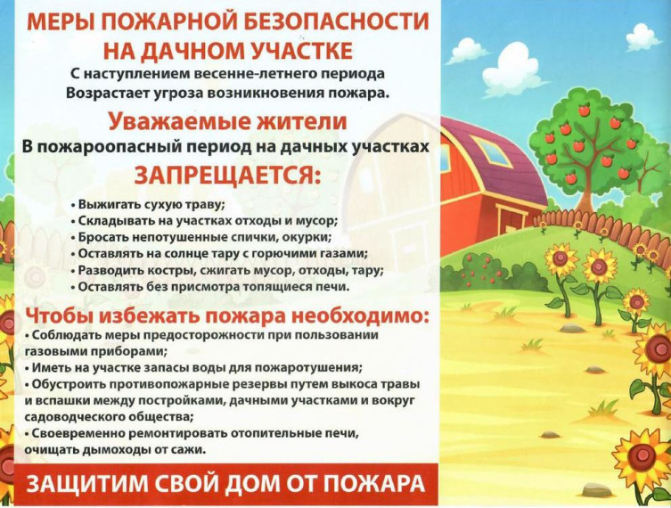 Пожарная безопасность на дачных участках. Пожарная безопасность на дачных участках.